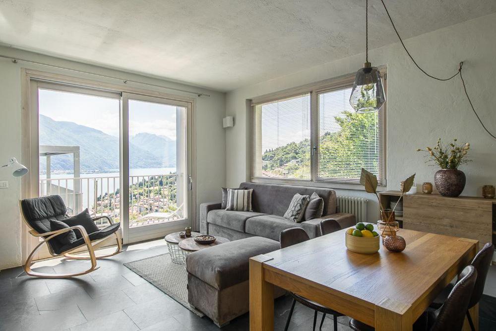 Tre Terre Panorama - Pianello Del Lario By Lovecomo Exteriér fotografie